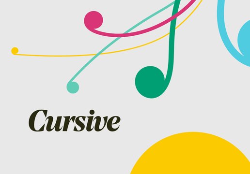 Cursive