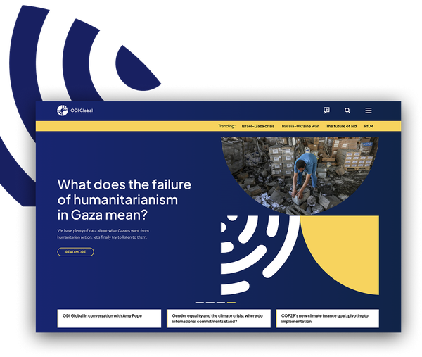 ODI website grab yellow