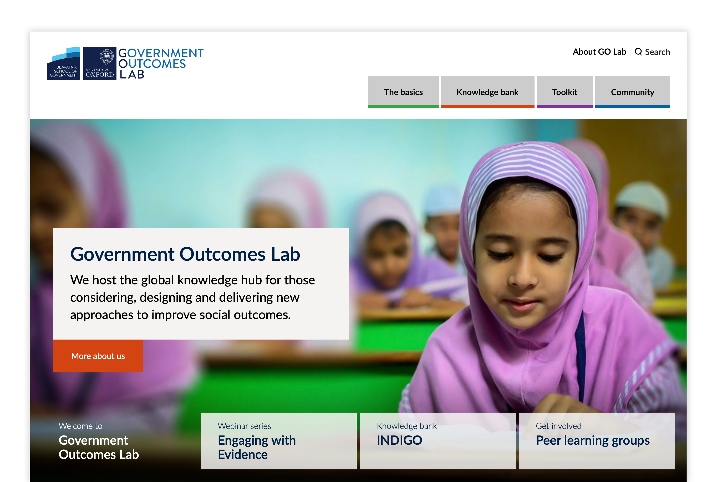 GO Lab home page