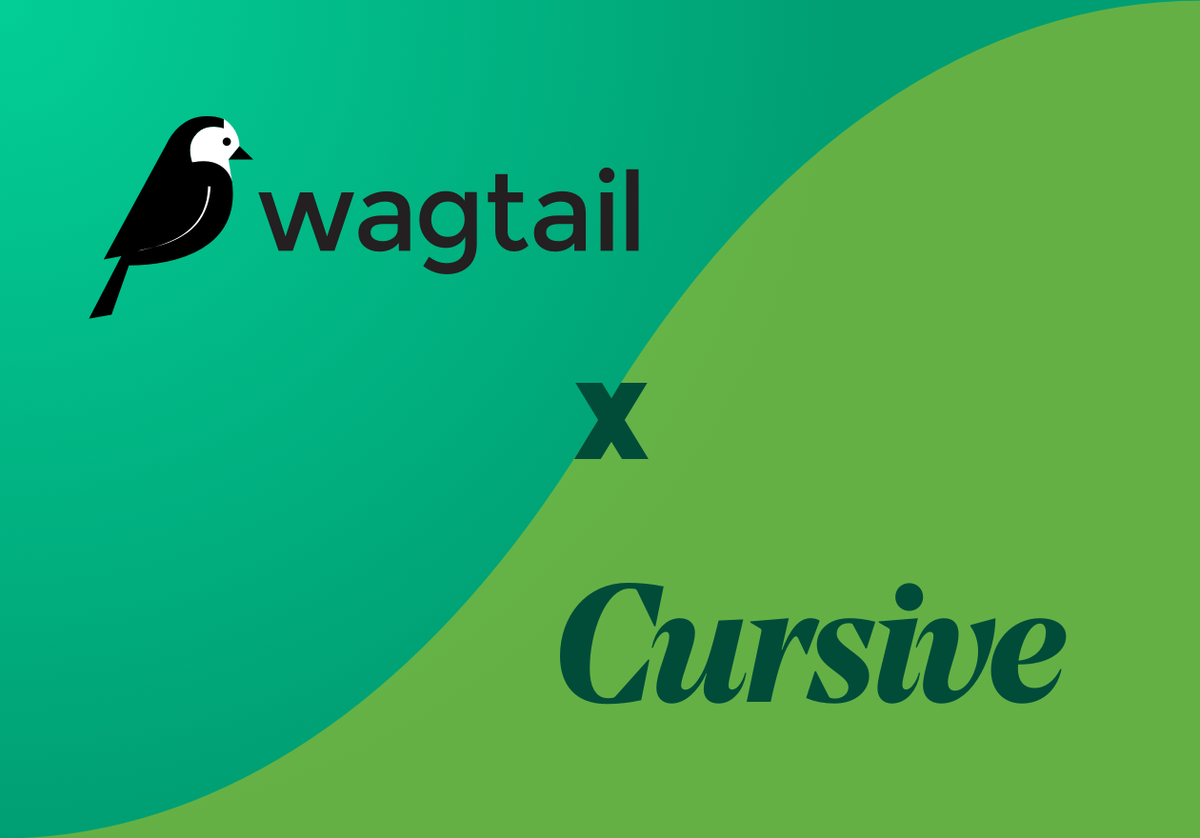 Wagtail x Cursive